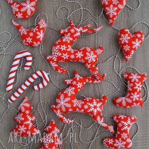 handmade pomysł na prezent pod choinkę ozdoby dekoracje bombki zawieszki świąteczne