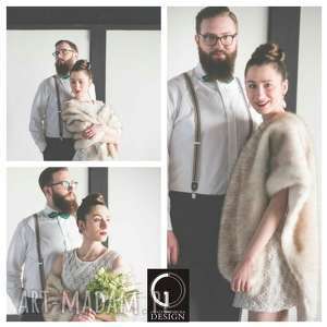 szal z eko - lisa - GOfashion ślub