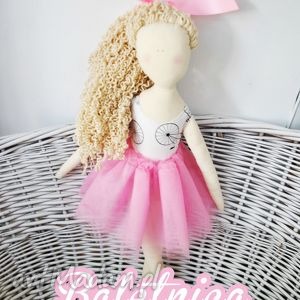 handmade lalki baletnica dla małej baletnicy