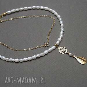 perle gold - naszyjnik - Katia i krokodyl naszyjniki