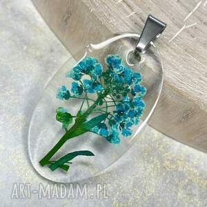 wisiorek z kwiatami na wiosnę z1702 smagliczką