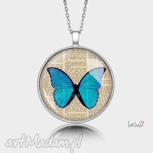 medalion okrągły motylek, owad, wiosna, lato, grafika, prezent