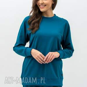 bluza damska raglan basic - adalet petrol