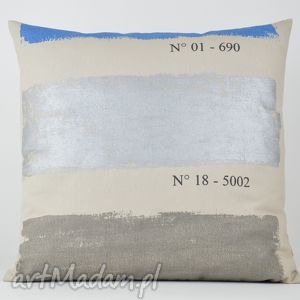 ręczne wykonanie poduszki poduszka dekoracyjna 45x45 handmade - mix kolorów tkanina