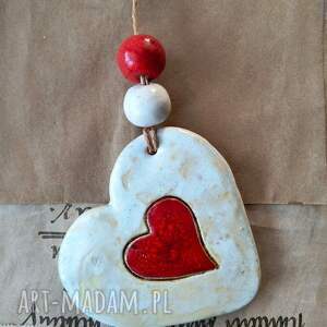 Serce ukośne, ceramika