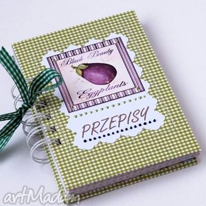 notes kulinarny, przepiśnik kobiecy, radosny scrapbooking albumy