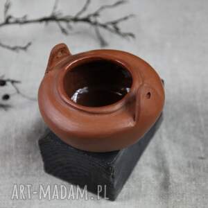 pojemnik na ikebanę - terakota wazon osłonka, glina, dekoracja
