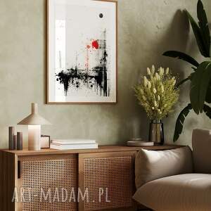 hogstudio plakat minimalistyczna abstrakcja - format 40x50 cm salonu