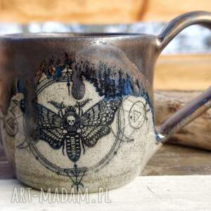 Kubek ceramiczny ćma c924) ceramika na prezent