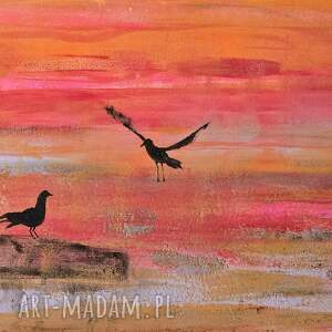 nasze randez - vous, obraz akrylowy na płótnie, 30x40x1cm