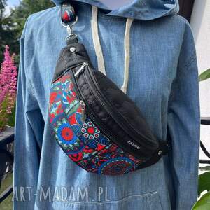 BEBOKI „Blue Mandala” miniportfelik gratis, handmade nerka