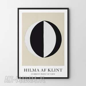 hilma af klint current point of view - plakat 50x70 cm wnetrza