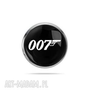 przypinka do klapy marynarki james bond 007, prezent dla męża