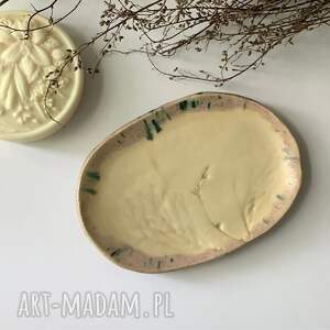 handmade ceramika mydelniczka / spodeczek pod palo santo lub inne drobiazgi