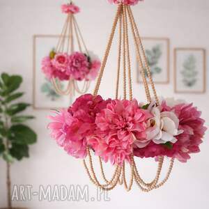 pająk kwietny, wianek bukiet, kwiaty ozdoby wielkanocne