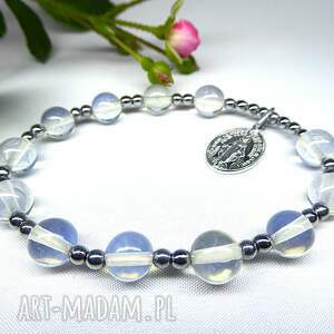 handmade bransoletka zawierzenia | opal