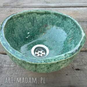 ceramika mini umywalka ręcznie robiona z gliny
