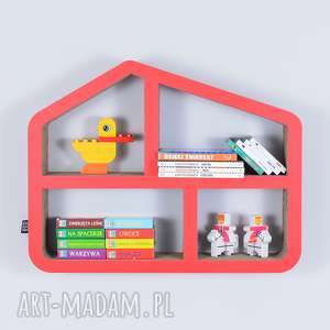 handmade pokoik dziecka półka na książki zabawki domek ecoono