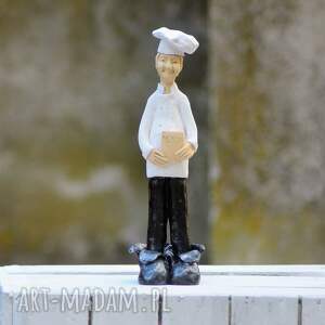 ręczne wykonanie ceramika figurka piekarza piekarz
