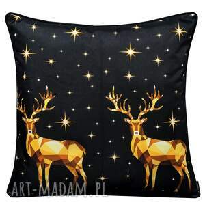 poduszka dekoracyjna 50x50cm duży jeleń, deer, jelenie