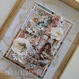 kartka urodzinowa upominek pamiątka, scrapbooking