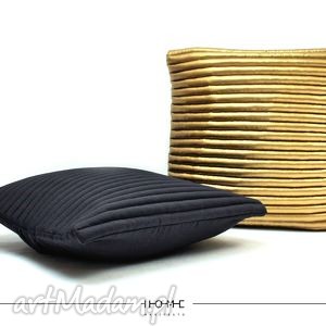 handmade poduszki komplet poduszek colors 50/ black, gold