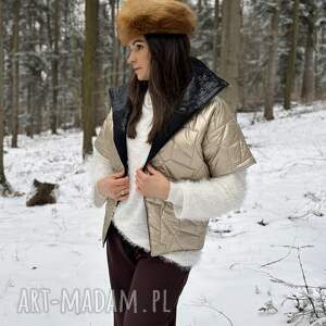 Wdzianko Multifunkcyjne - złoto i czerń | Nun. Mi, ootd