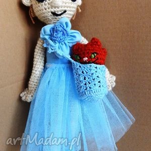 handmade maskotki lalka lucyna baletnica