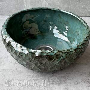 Umywalka ceramiczna dekoracyjna Rybia Łuska