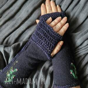 rękawiczki mitenki (na dłonie, na prezent, szydełkiem, oryginalne)