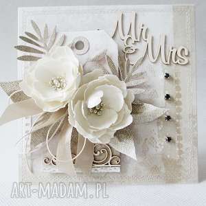 ręczne wykonanie scrapbooking kartki