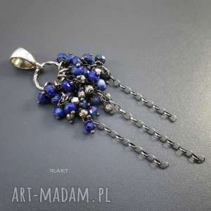 handmade wisiorki wisior z lapis lazuli