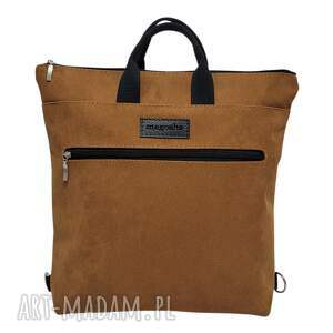 Plecak Torba 4w1 wodoodporny A4 rudy brąz
