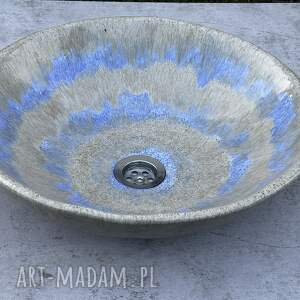umywalka ręcznie robiona gliny