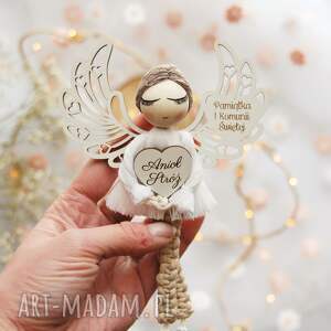 Mały aniołek dla chłopca - prezent komunijny | Pamiątka