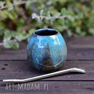 handmade ceramika małe ceramiczne naczynie do yerba mate / matero ceramiczne handmade /