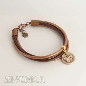 handmade bransoletka z motylem