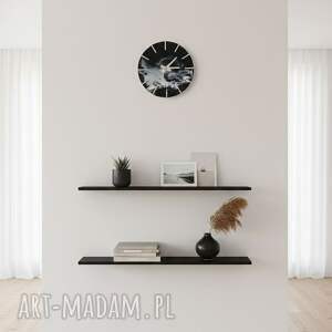 Prezent z żywicy epoksydowej, zegar - ścienny