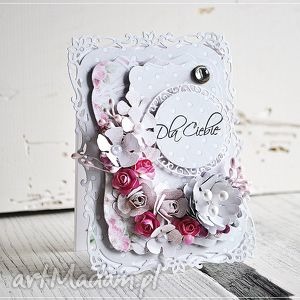 handmade scrapbooking kartki kartka urodzinowa / na każdą okazję