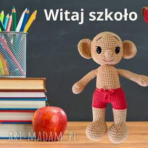 szydełkowy plastuś - Maskotki