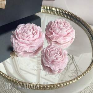 Zestaw prezentowy świec sojowych Peony Queen