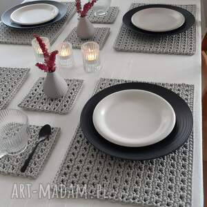 KOMPLET PODKŁADEK, podkładki na stół, dekoracja stołu