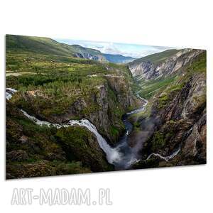 Obraz na płótnie Wodospad Vøringsfossen 120x80 cm