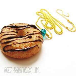 handmade naszyjniki naszyjnik donut