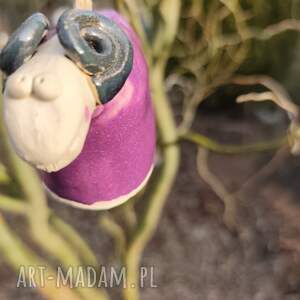 dzwonek ceramiczny baranek wielkanoc dekoracje wielkanocne