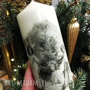 pomysł na prezent pod choinkę Świeca dekoracyjna, boze narodzenie