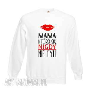 handmade pomysł na prezent bluza z nadrukiem dla mamy, prezent mamusi, urodziny, święta