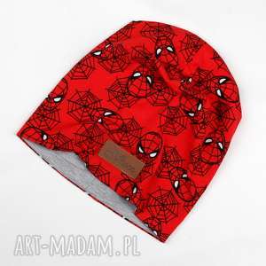 godeco kolorowa ciepła czapka spiderman unisex beanie, spideman, marvel