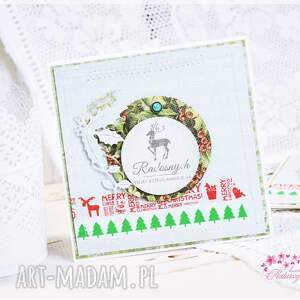 kartka świąteczna, święta scrapbooking kartki