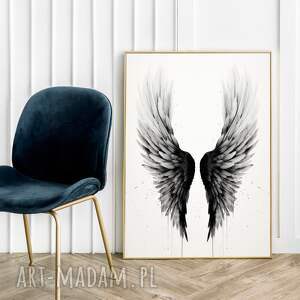 plakaty plakat skrzydła - format 40x50 cm